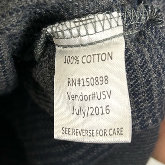 Golden Tree Hooded Flannel Button Down Shirt Men's Size Small - Picture 6 of 6